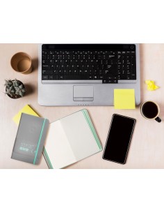 Cuaderno con gomilla...