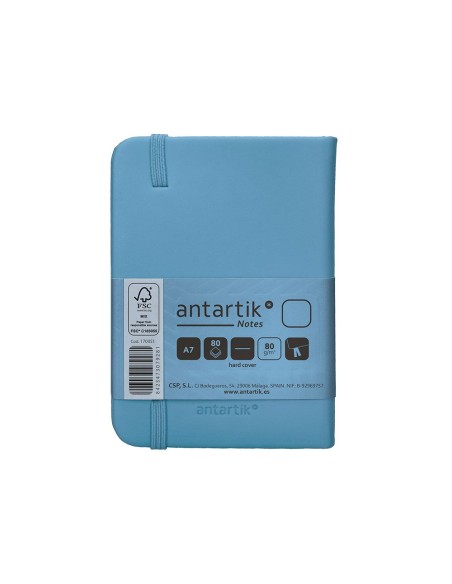 Cuaderno con gomilla antartik notes tapa dura...
