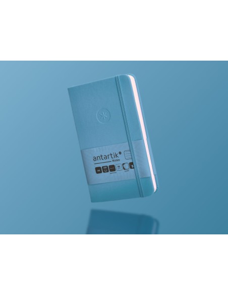 Cuaderno con gomilla antartik notes tapa dura...