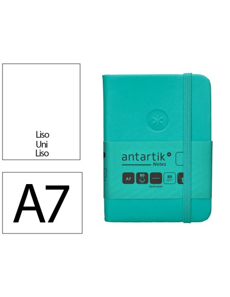 Cuaderno con gomilla antartik notes tapa dura...