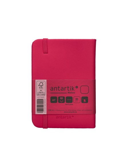 Cuaderno con gomilla antartik notes tapa dura...
