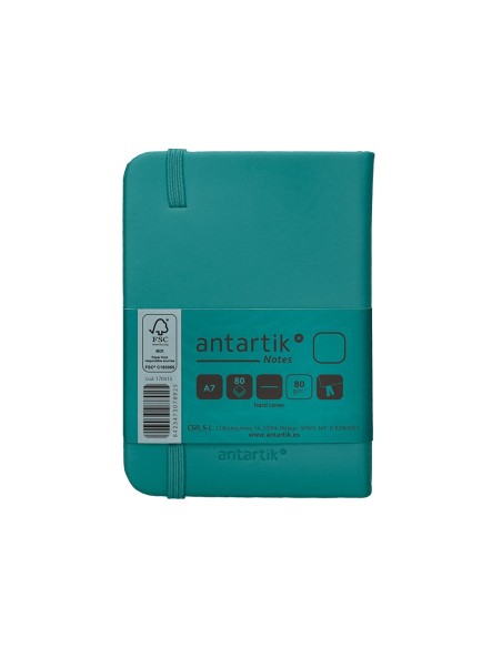 Cuaderno con gomilla antartik notes tapa dura...