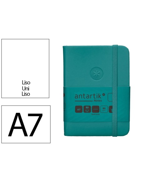 Cuaderno con gomilla antartik notes tapa dura...