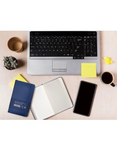 Cuaderno con gomilla...