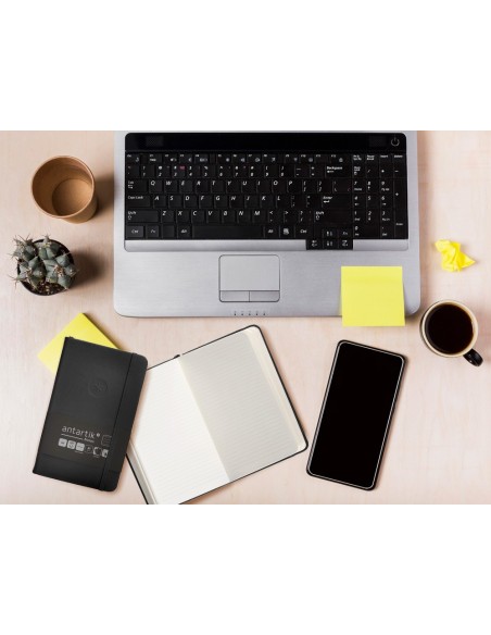 Cuaderno con gomilla antartik notes tapa dura...