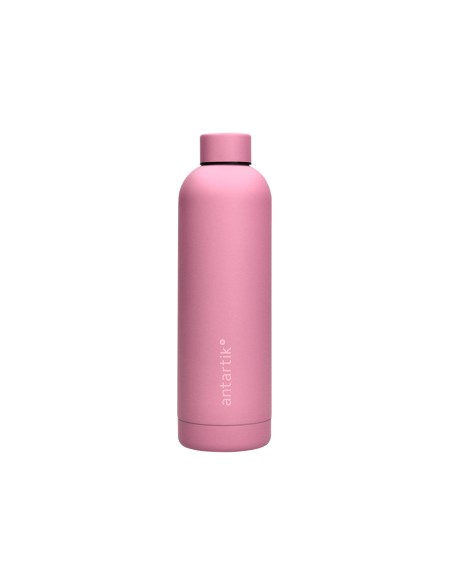 Botella portaliquidos antartik isotermica acero inoxidable libre de bpa color rosa 750 ml