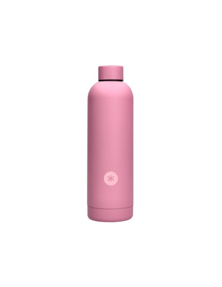 Botella portaliquidos antartik isotermica acero inoxidable libre de bpa color rosa 750 ml