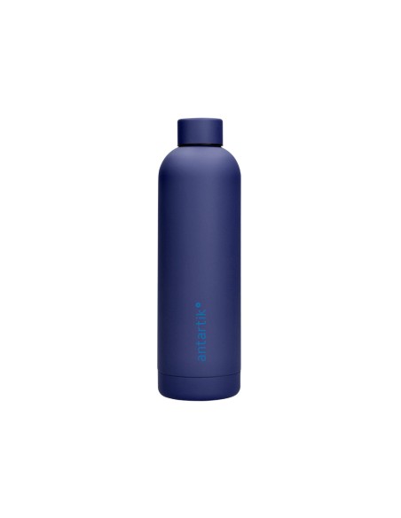 Botella portaliquidos antartik isotermica acero inoxidable libre de bpa color azul 75o ml