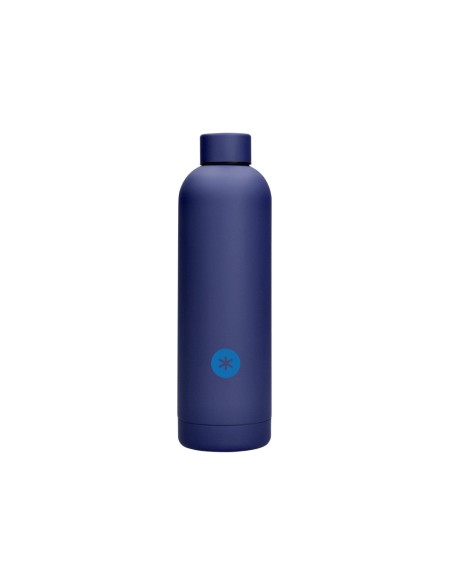 Botella portaliquidos antartik isotermica acero inoxidable libre de bpa color azul 75o ml