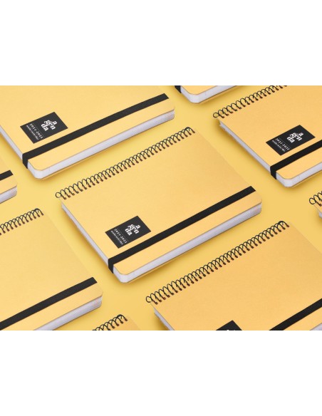 Agenda escolar liderpapel año 24 - 25 curso classic amarillo día página a5