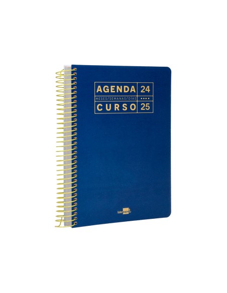 Agenda escolar liderpapel año 24 - 25 curso basic surtido día página a5