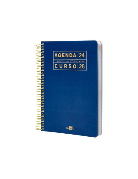 Agenda escolar liderpapel año 24 - 25 curso basic surtido día página a5
