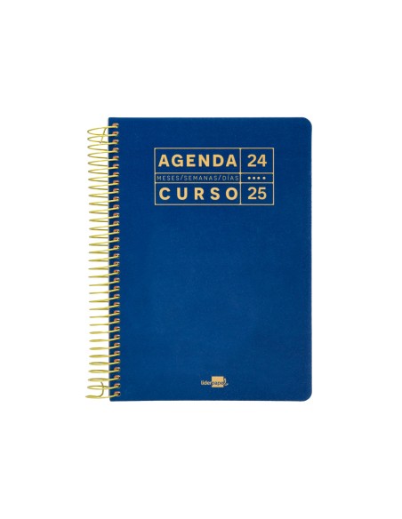 Agenda escolar liderpapel año 24 - 25 curso basic surtido día página a5
