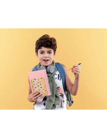 Agenda escolar liderpapel año 24 - 25 escolar classic zebra día página a6 tetra