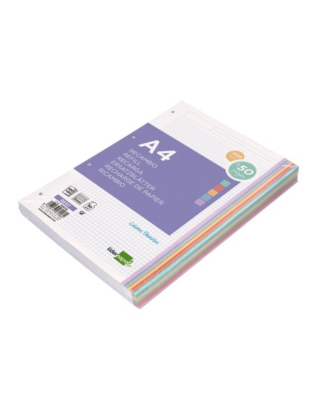 Recambio liderpapel a4 200+50 hojas 90g/m2...