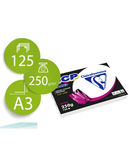 Papel fotocopiadora color dcp coated glossy din...
