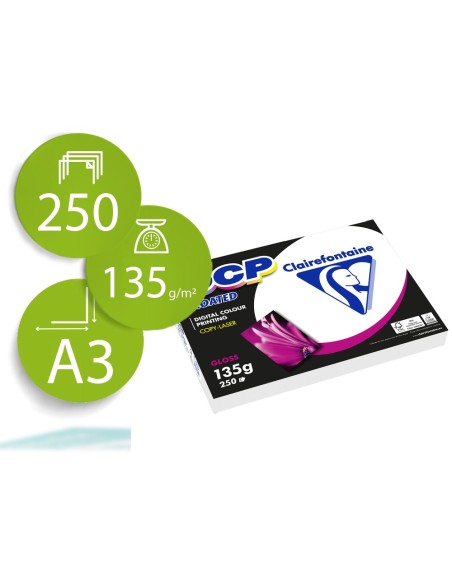 Papel fotocopiadora color dcp coated glossy din...
