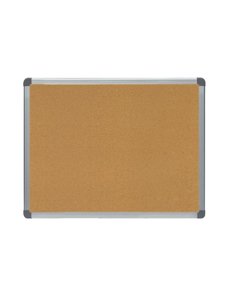 Pizarra corcho rocada marco aluminio con...