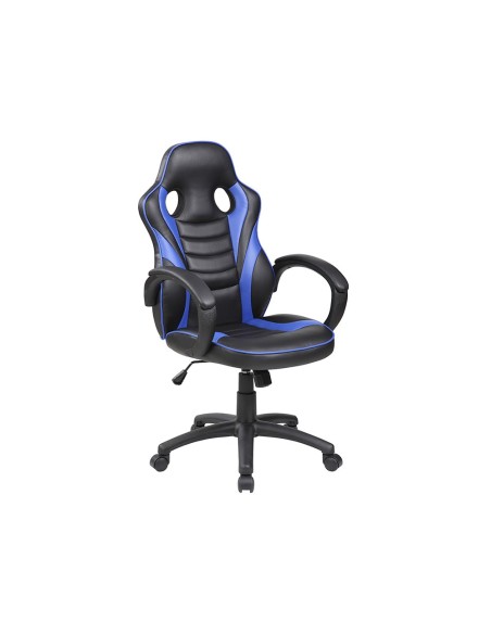Silla rocada gaming con brazos fijos base nylon...