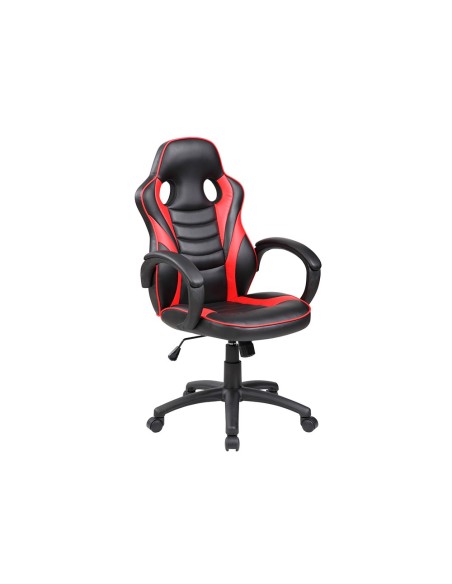 Silla rocada gaming con brazos fijos base nylon...