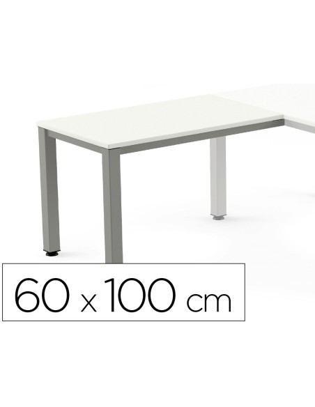 Ala para mesa rocada serie executive 60x100 cm...