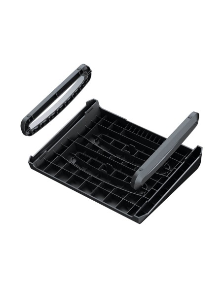 Reposapies fellowes breyta 3 ajustes de altura 100% reciclable 490x360x98 mm color negro