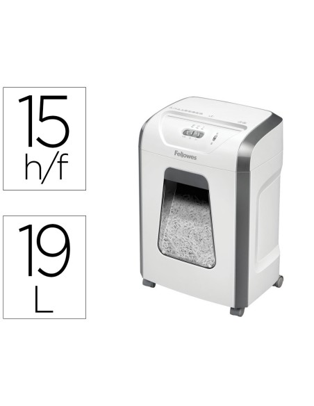 Destructora de documentos fellowes 15c...
