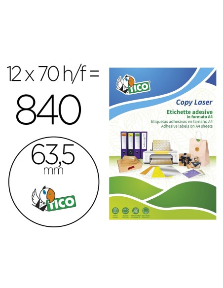 Etiqueta adhesiva tico amarill o fluorescentes...