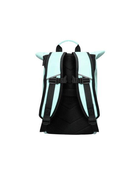 Cartera antartik mochila water proof enrollable diseño casual color turquesa 480x130x280 mm