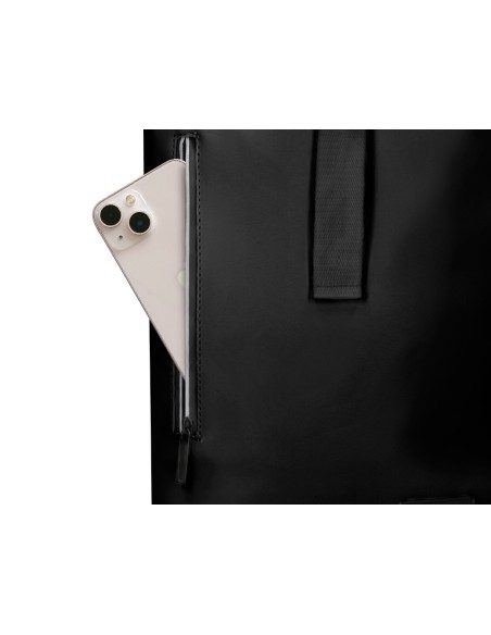 Cartera antartik mochila water proof enrollable diseño casual color negro 480x130x280 mm