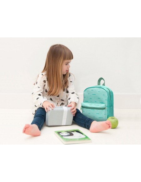 Cartera preescolar liderpapel mochila infantil diseño verde 250x115x210 mm