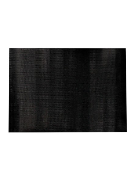 Alfombra para suelo q-connect premium para interiores antideslizante fibra polipropileno y fieltro gris 90x150 cm