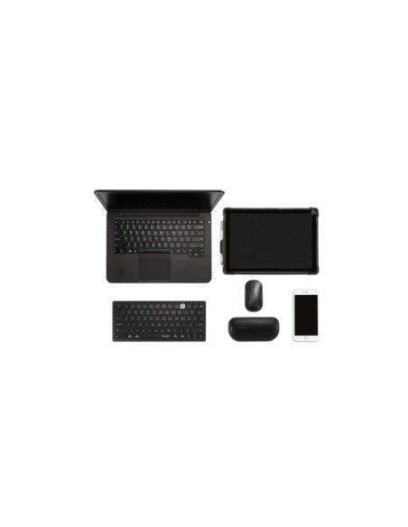 Teclado kensington compact inalambrico dual usb...