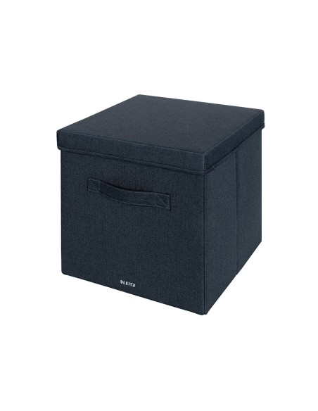 Caja de almacenaje leitz tela con tapa l dos...