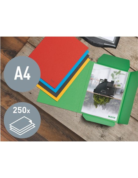 Subcarpeta leitz recycle con tres solapas din...