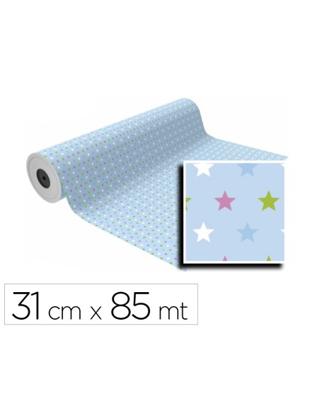 Papel de regalo basika in2104-a bobina ancho 31...