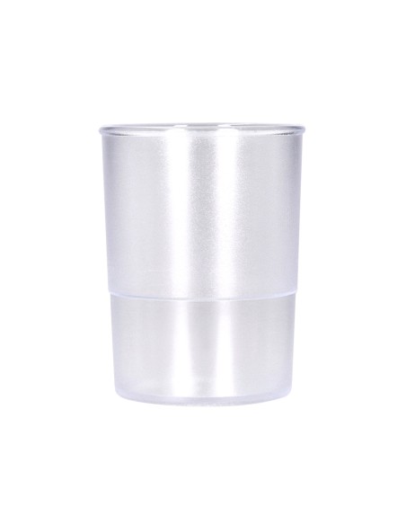 Cubilete portalapices q-connect transparente plastico diametro 75 mm alto 100 mm