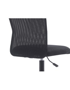 Silla q-connect oficina parma malla sin reposabrazos alt max 990 anc 480 prof 590 color negro