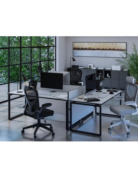 Silla q-connect ergonomica pal ermo malla base...