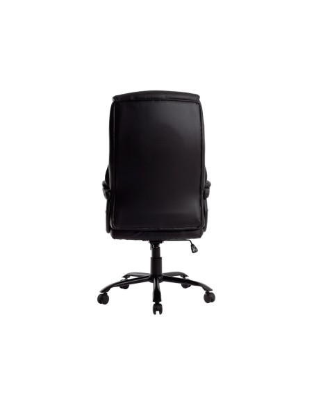 Silla q-connect direccion bolz ano simil piel base metalica alt max 1260 anc 650 prof 730 mm ruedas premium color negro