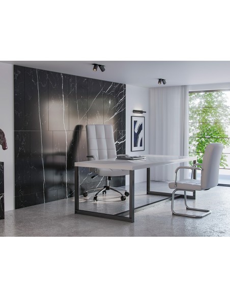 Silla q-connect escritorio pia ve simil piel...