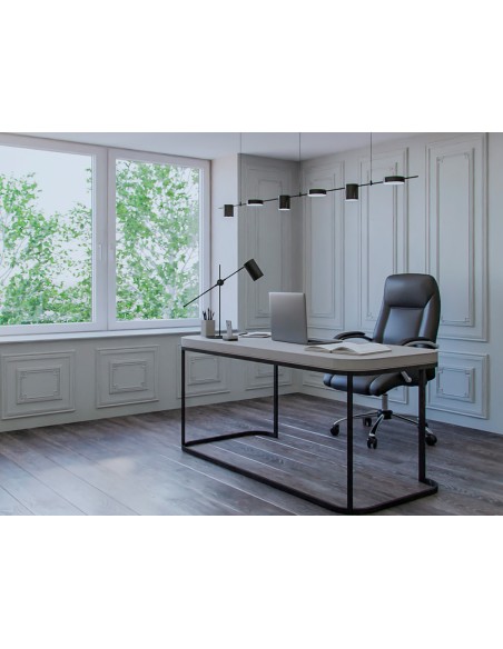 Silla q-connect direccion vero na simil piel base metalica alt max 1210 anc 650 prof 730 mm ruedas premium color negro