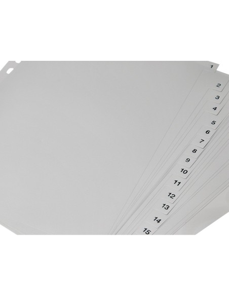 Separador numerico q-connect plastico 1-31...