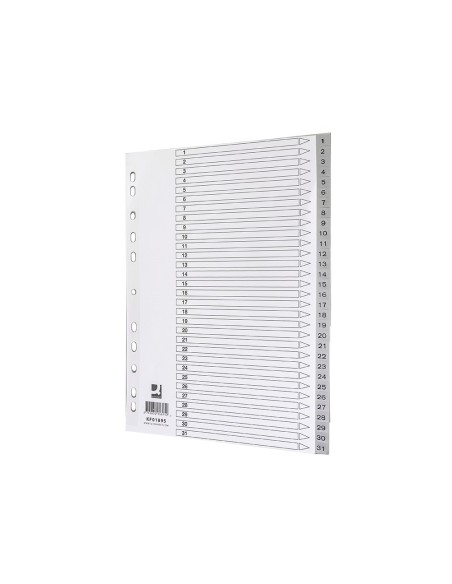Separador numerico q-connect plastico 1-31...