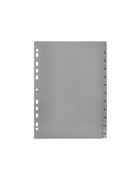 Separador numerico q-connect plastico 1-12...
