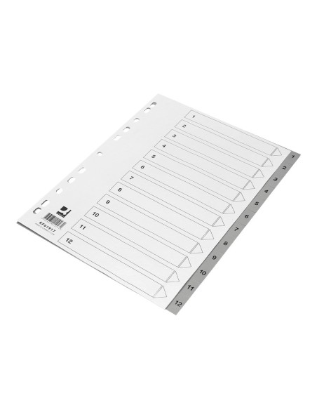 Separador numerico q-connect plastico 1-12...