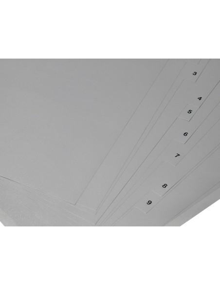 Separador numerico q-connect plastico 1-10...