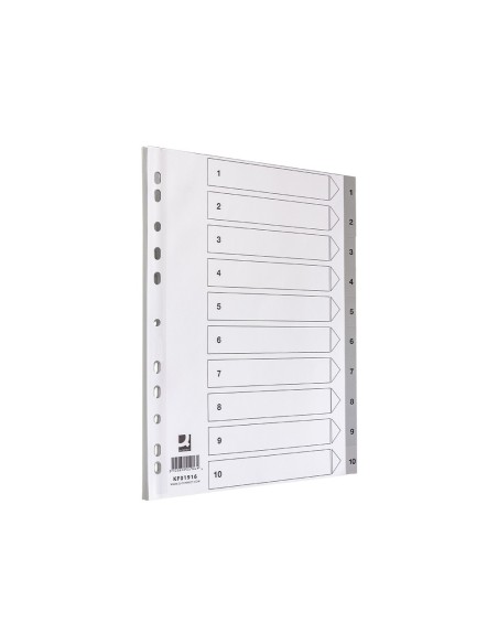 Separador numerico q-connect plastico 1-10...