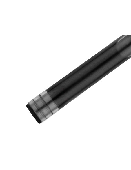 Tinta estilografica belius negro caja 6 cartuchos