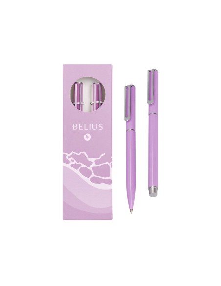 Juego boligrafo y roller belius endless summer...